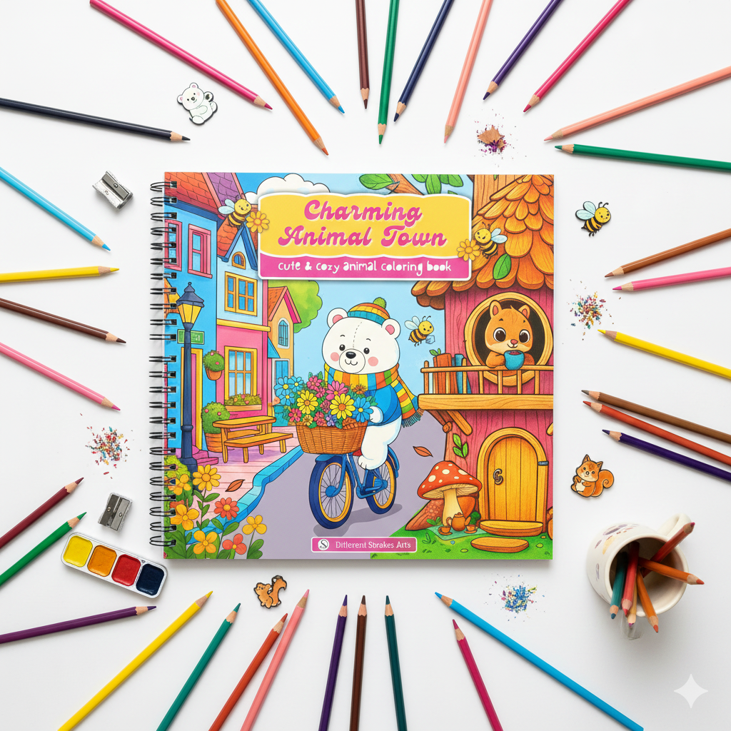 Easy and Cozy Coloring Books