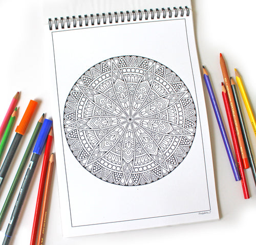 Energy Mandalas: stress relieving intricate mandalas for grown-ups