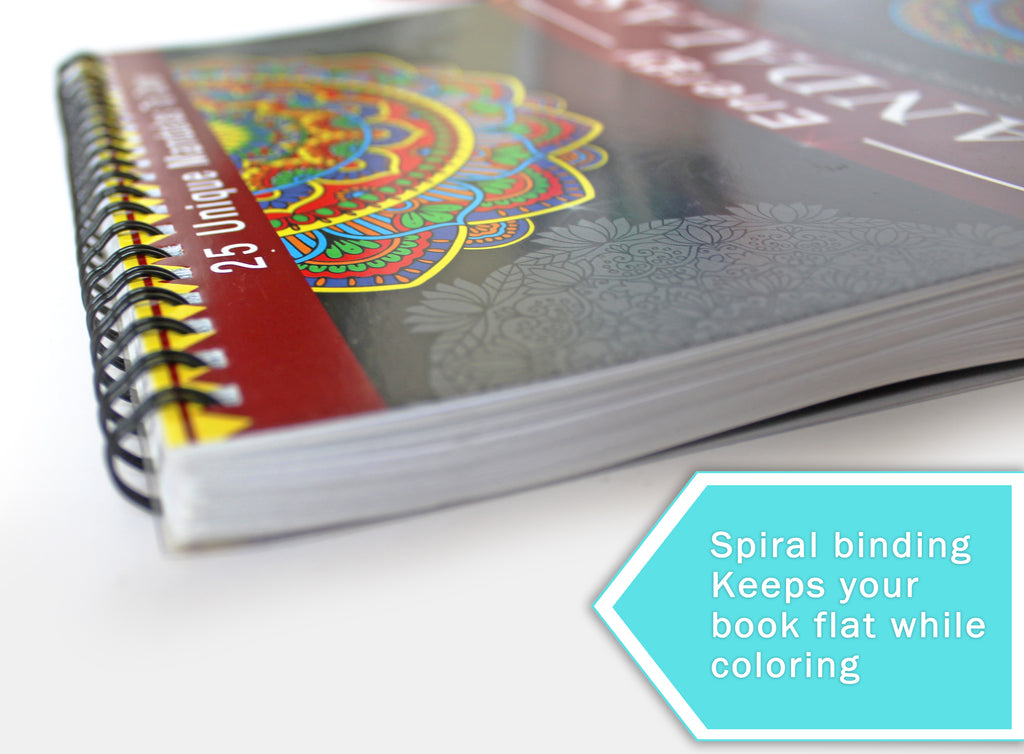 Energy Mandalas: stress relieving intricate mandalas for grown-ups