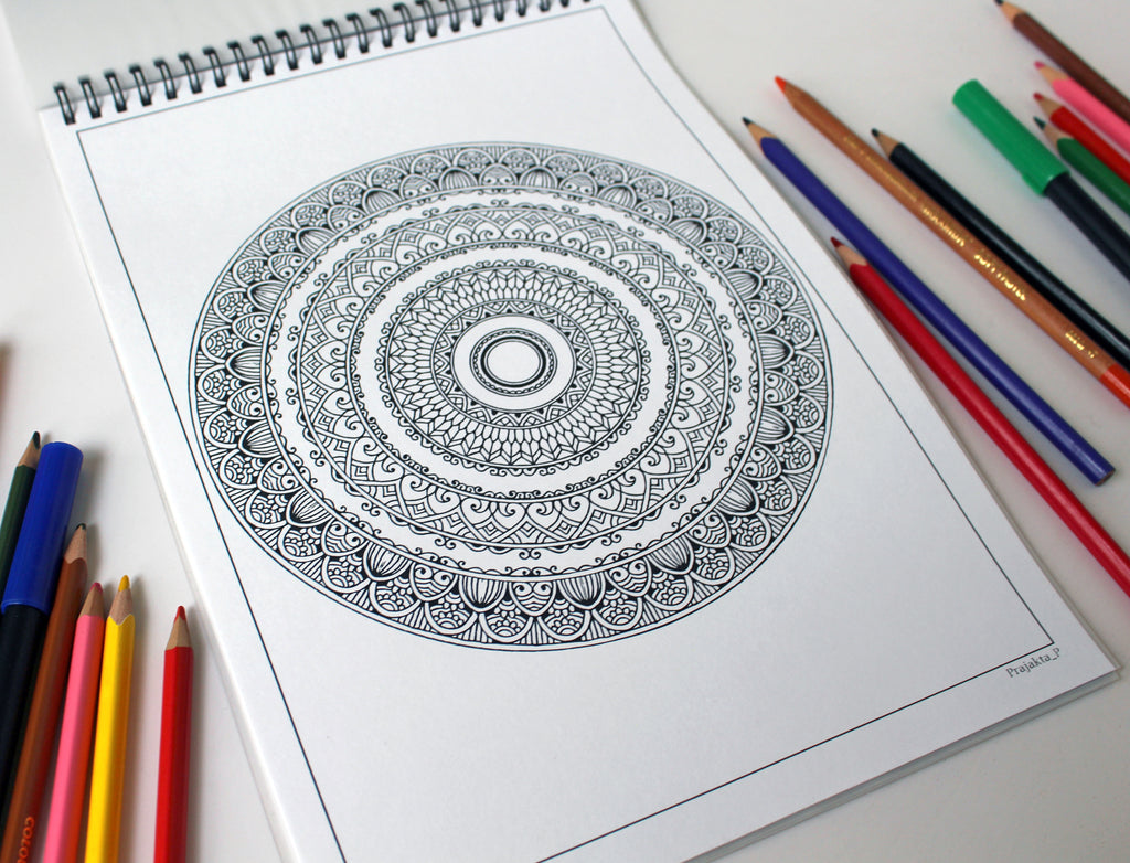 Energy Mandalas: stress relieving intricate mandalas for grown-ups