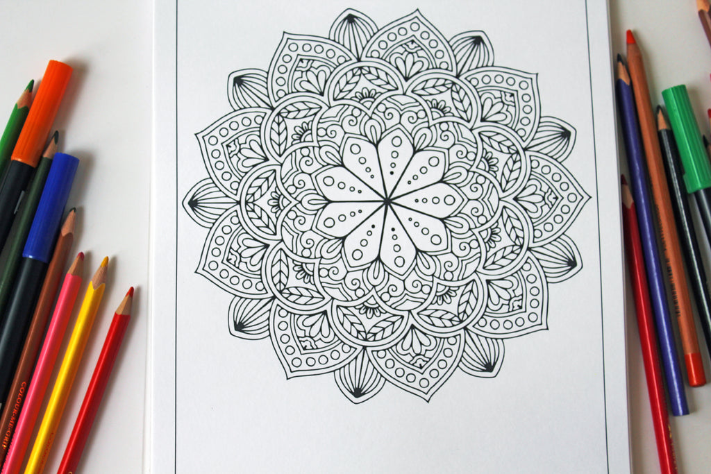 Energy Mandalas: stress relieving intricate mandalas for grown-ups