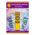 Bookmarks Adult Coloring book by Prajakta P, 50 beautiful bookmarks to colour