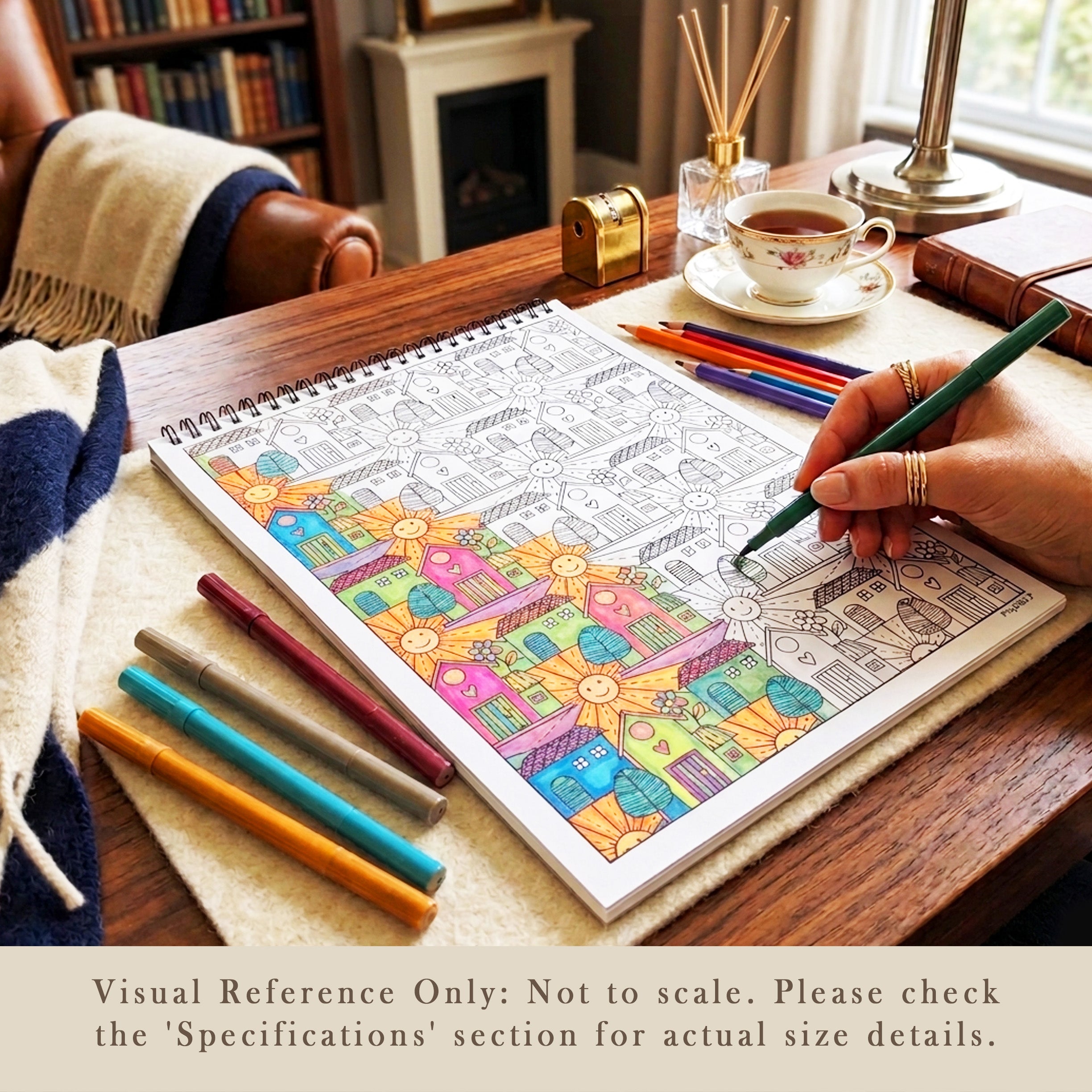 Hypnotic Patterns: Coloring Book for Adults – Stress relieving patterns for Mindfulness and Relaxation (Paperback)