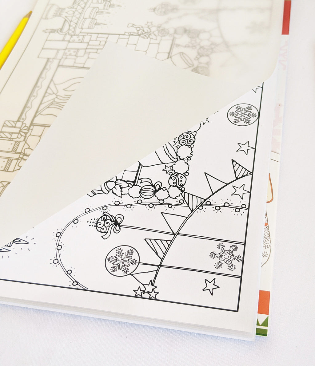Merry Christmas : Festive coloring book with intricate designs