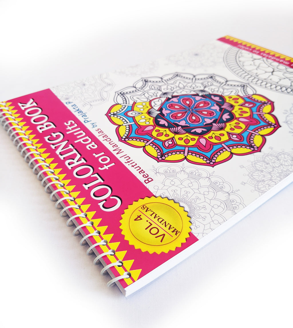 Relaxing Mandalas: Adult Coloring Book